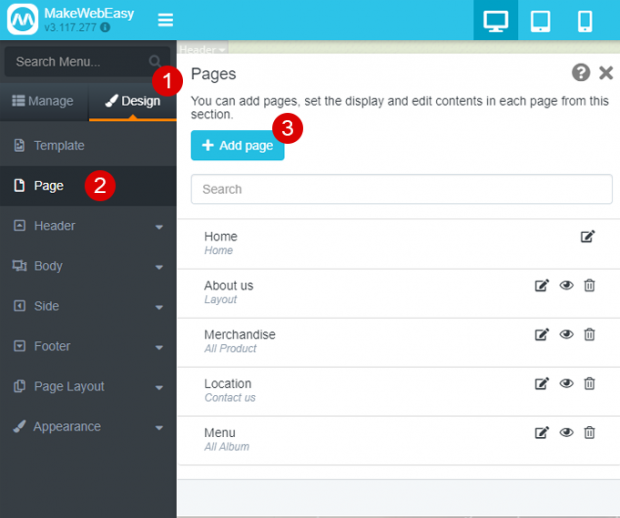 Admin Page - MakeWebaEasy Blog