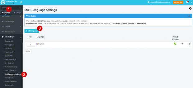 Website Language Setting - MakeWebaEasy Blog