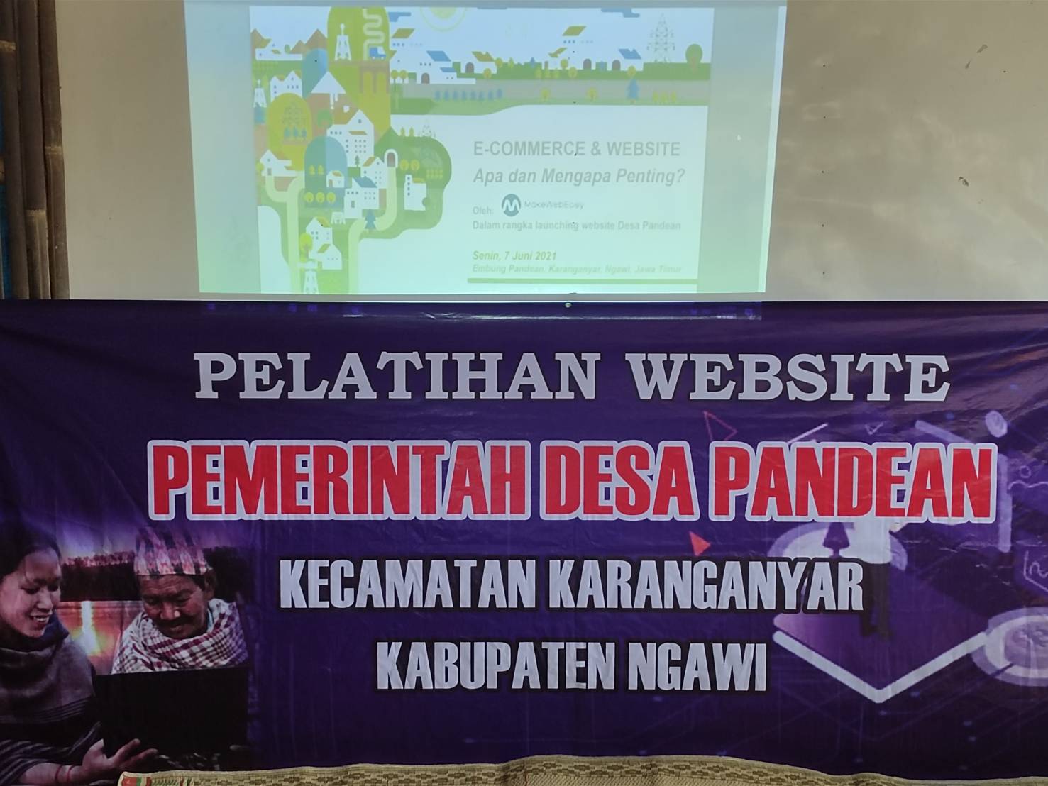 Pelatihan Website Desa Pandean_Desa Digital by MakeWebEasy