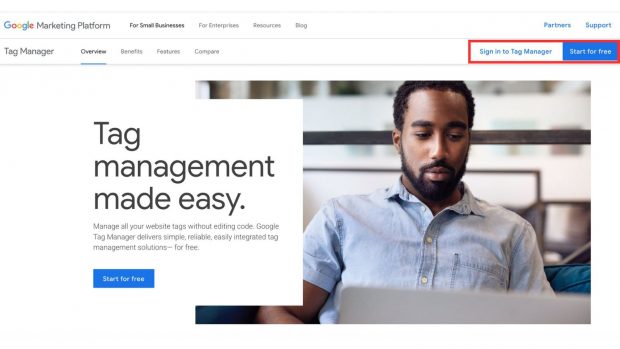 cara install google tag manager 