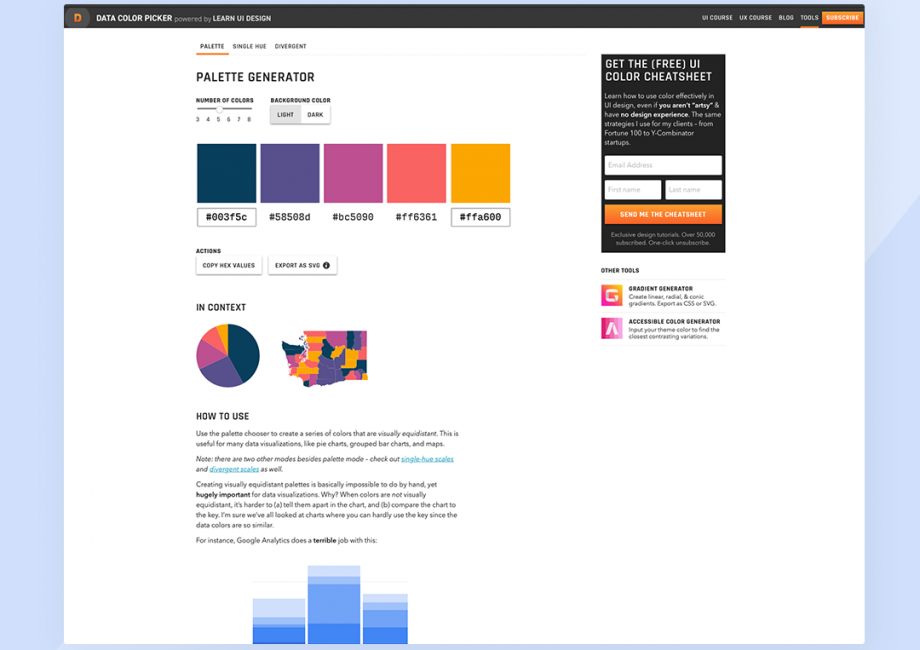 Data Color Picker