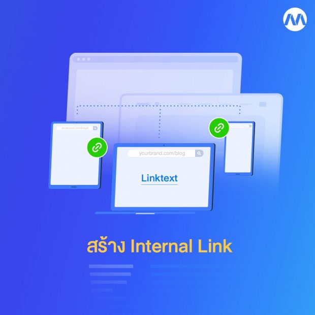 สร้าง Internal Link
