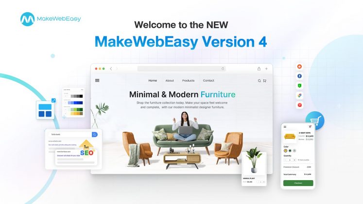 MakeWebEasy V.4 ขยายขีดจำกัดการออกแบบ พร้อมฟีเจอร์ที่เหนือชั้นยิ่งขึ้น